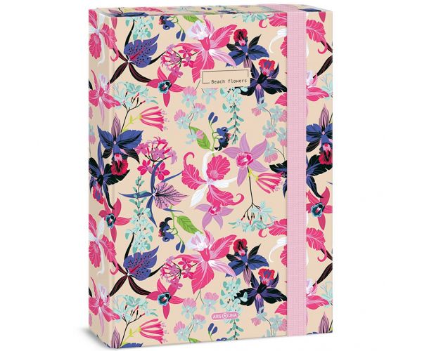 Ars Una: Beach Flowers cutie pentru caiete format A/4