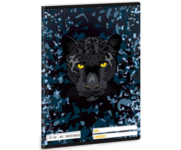 Ars Una: Black Panther, caiet cu pătrățele A5 27-32