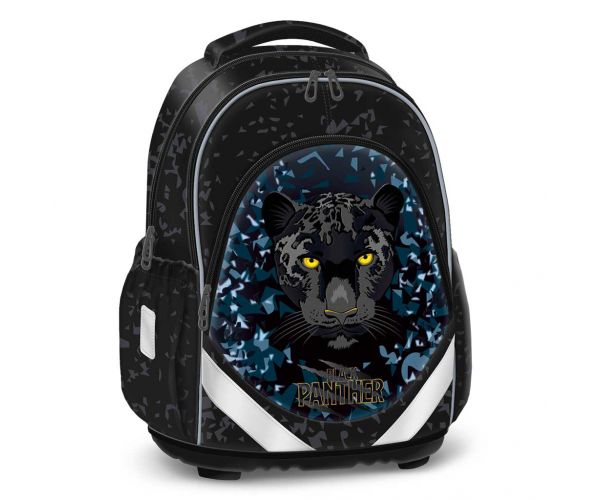 Ars Una: Black Panther ghiozdan școlar anatomic, rucsac 33×43×22 cm