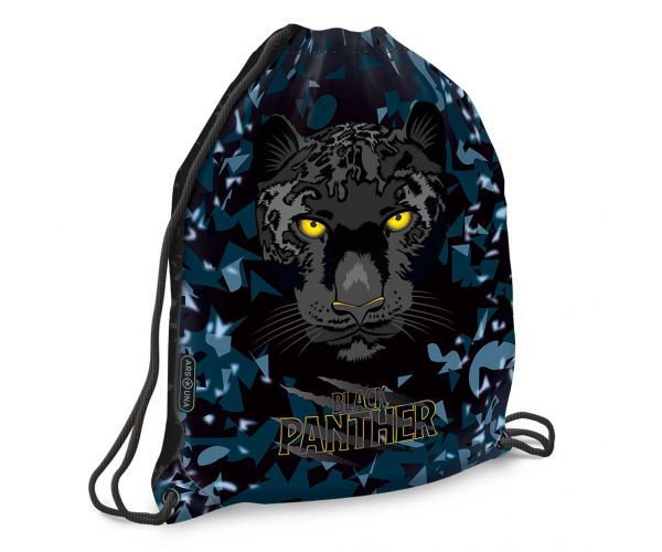 Ars Una: Black Panther sac pentru antrenament, sac de sport 32x42cm