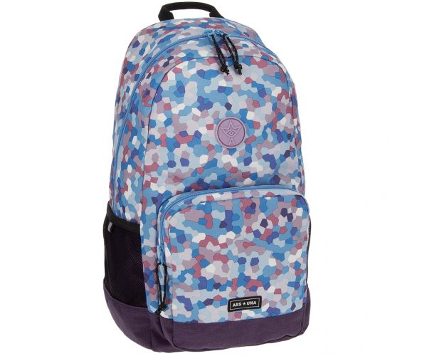Ars Una: Caleidoscope-blue rucsac școlar AU-14 32x51x25cm