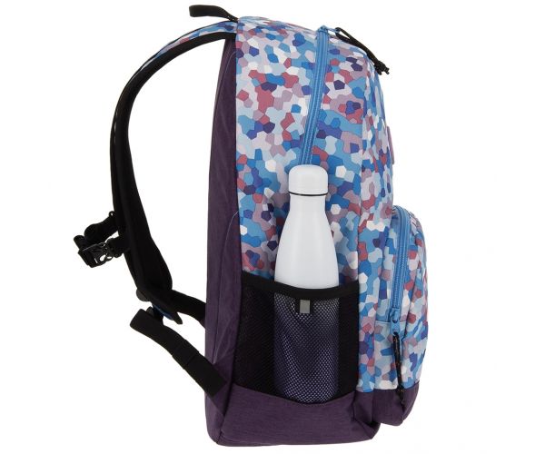 Ars Una: Caleidoscope-blue rucsac școlar AU-14 32x51x25cm