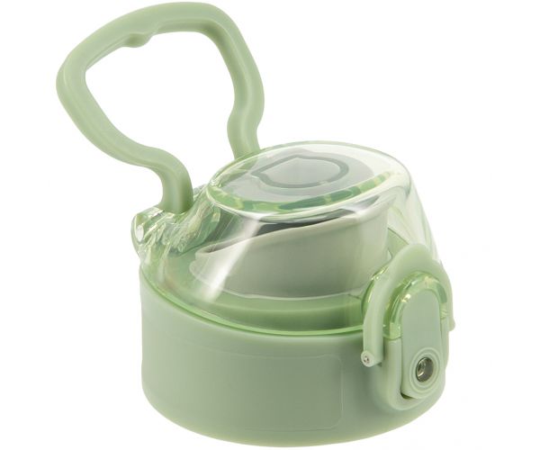 Ars Una: Capac „Botanic Leaf” pentru sticlă metalică de 700 ml, culoare verde pastel