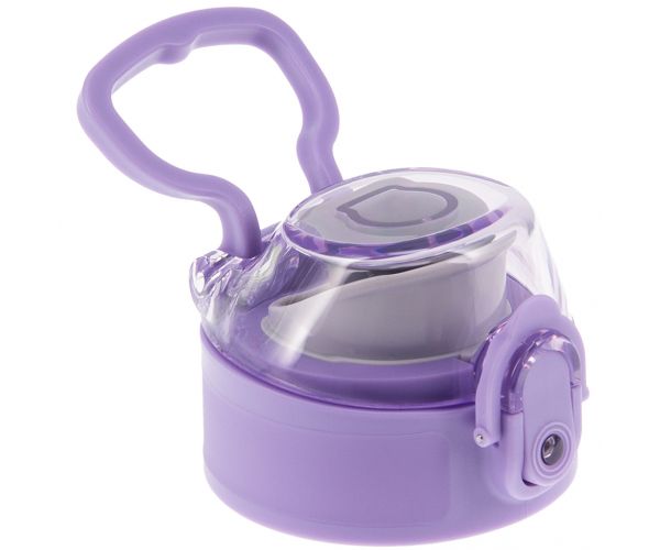 Ars Una: Capac Snow Flower pentru bidon metalic de 700 ml - lila