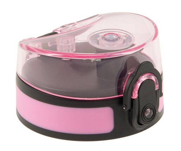Ars Una: Capac pentru bidon cu închidere de siguranță Candy floss - roz - pentru bidon de 800 și 1000 ml