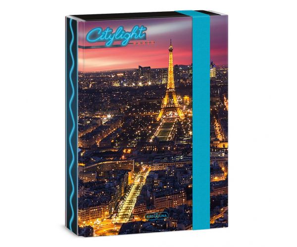 Ars Una: City Light Paris cutie pentru caiete format A/5