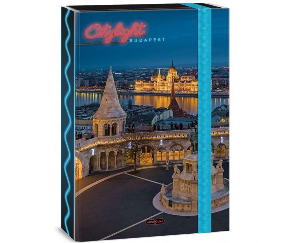 Ars Una: Citylight Budapest cutie pentru caiete A/4