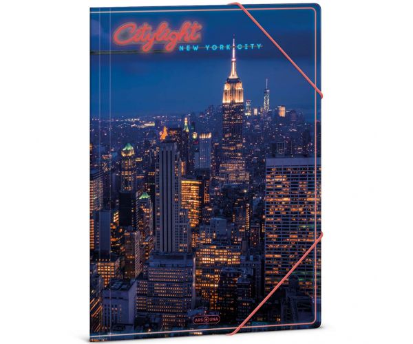 Ars Una: Citylight New York dosar cu elastic format A4