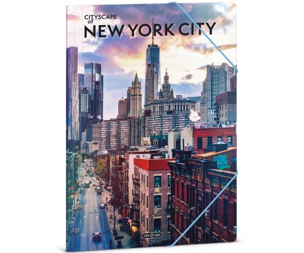 Ars Una: Cityscape - New York, dosar cu elastic, format A4