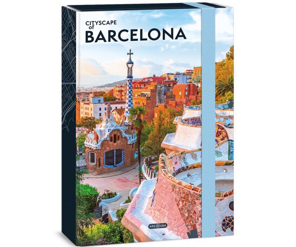 Ars Una: Cityscape-Barcelona cutie de caiete format A4