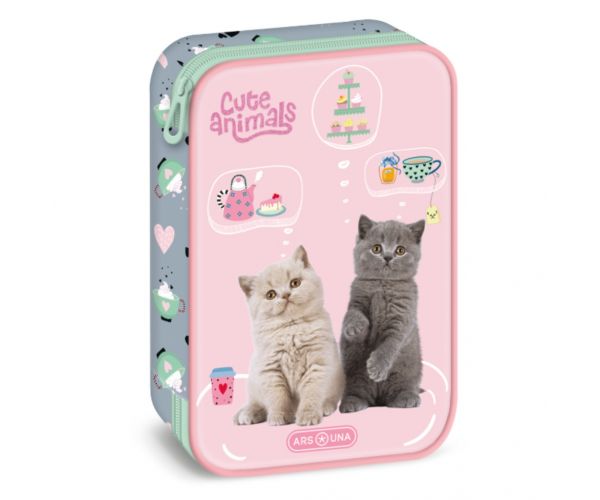 Ars Una: Cute Animals - Tea Party penar etajat cu pisici