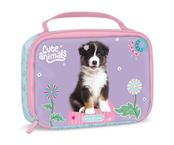 Ars Una: Cute Animals Aussie geantă termo pentru gustări 20 x 14 x 6,5 cm