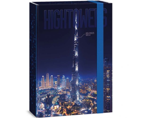 Ars Una: Cutie de caiete format A/4 Hightower Burj Khalifa