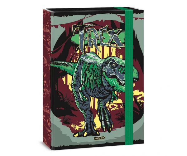Ars Una: Cutie pentru caiete A4 cu model T-Rex