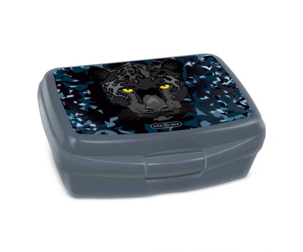 Ars Una: Cutie pentru gustări Black Panther 16,5x6x13,5 cm