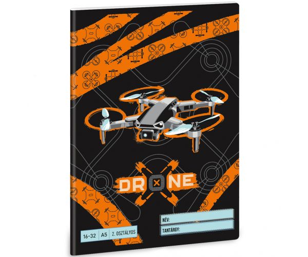 Ars Una: Drone X caiet liniat pentru clasa a II-a A5 16-32