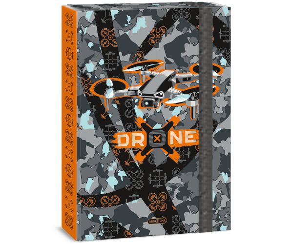 Ars Una: Drone X cutie pentru caiete cu elastic A4