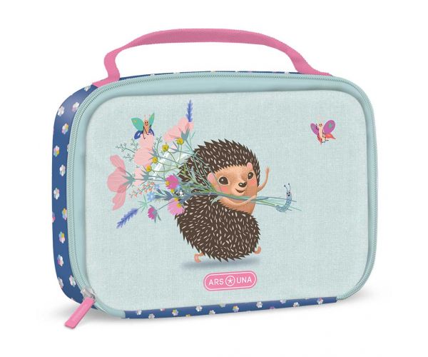 Ars Una: Flori proaspete - geantă termo pentru gustări cu arici 20x14x6,5cm