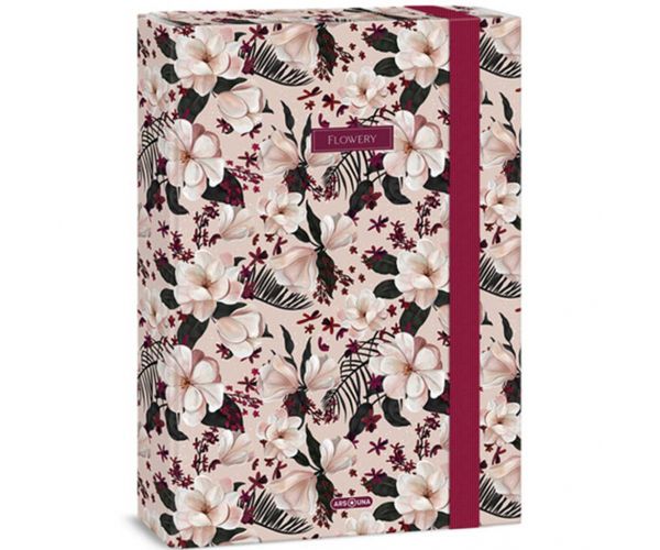 Ars Una: Flowery Pink cutie pentru caiete A4