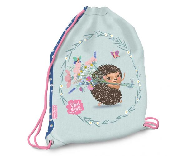 Ars Una: Fresh Flowers sac pentru gimnastică, sac de sport 32x42cm