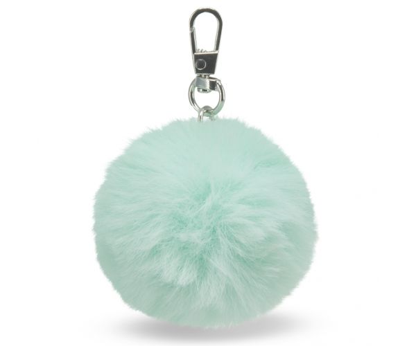Ars Una: Geantă cu pompon turcoaz, 7 cm