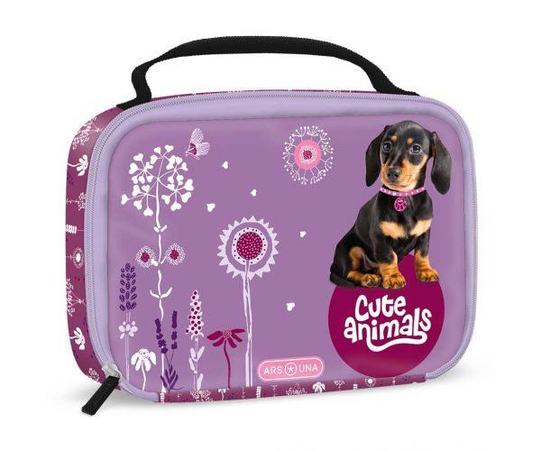 Ars Una: Geantă termo pentru gustări Cute Animals Puppy 20x14x6,5 cm