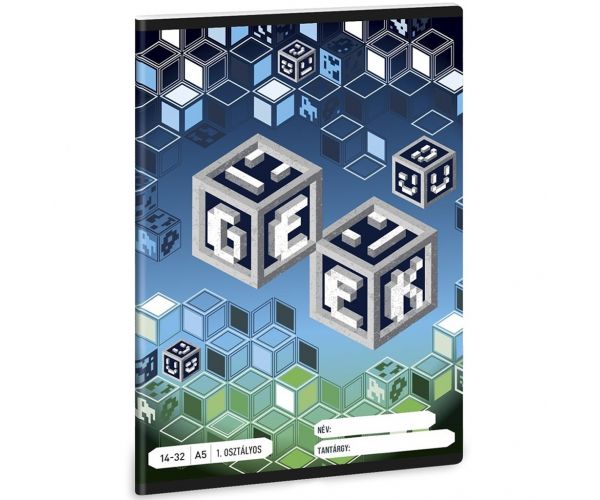 Ars Una: Geek A/5 caiet liniat pentru clasa I 14-32