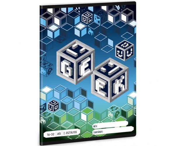 Ars Una: Geek caiet liniat pentru clasa a II-a A/5 16-32