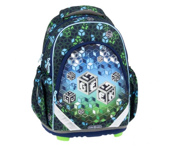 Ars Una: Geek rucsac școlar anatomic 33x42x21 cm