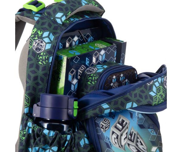 Ars Una: Geek rucsac școlar anatomic 33x42x21 cm