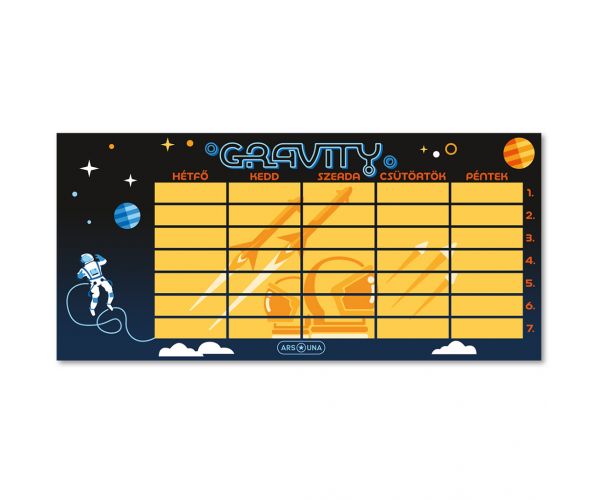 Ars Una: Gravity astronaut orar bilateral