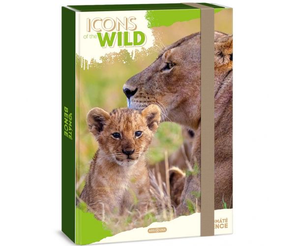 Ars Una: Icons of the Wild Lions cutie pentru caiete format A/4