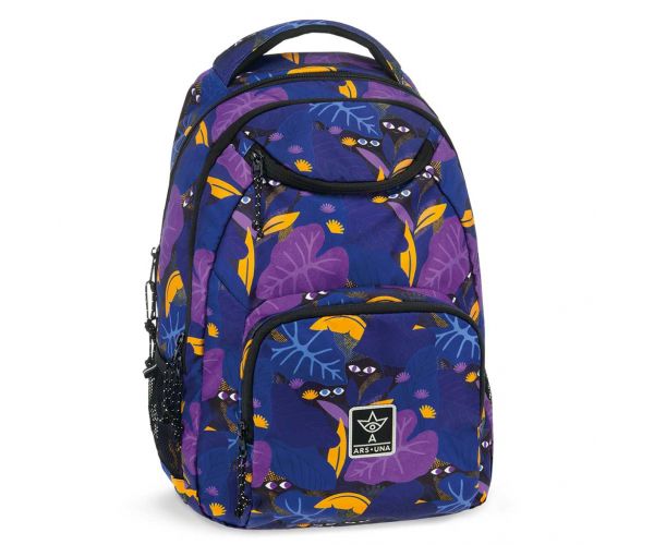 Ars Una: Jungle Night AU-6 ghiozdan școlar, rucsac 34x45x26cm