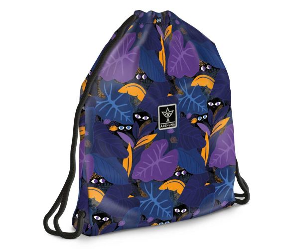 Ars Una: Jungle Night sac de sport pentru adolescenți, 37,5 x 46 cm