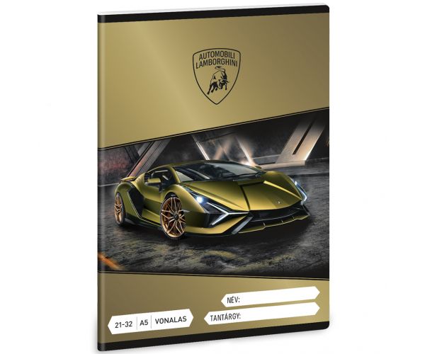 Ars Una: Lamborghini Revuelto A/5 caiet liniat 21-32