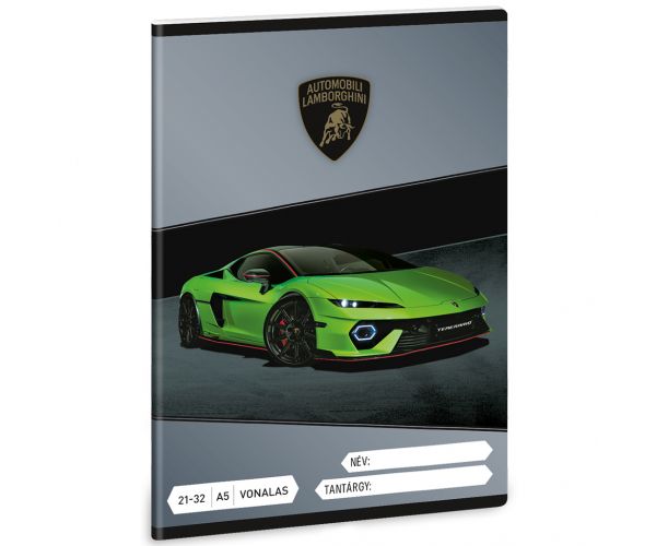 Ars Una: Lamborghini Temerario caiet liniat A5 21-32