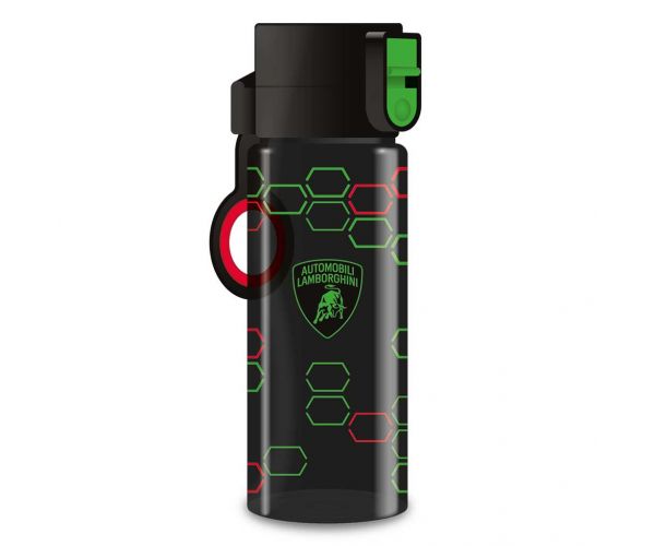 Ars Una: Lamborghini bidon fără BPA negru-verde 475 ml