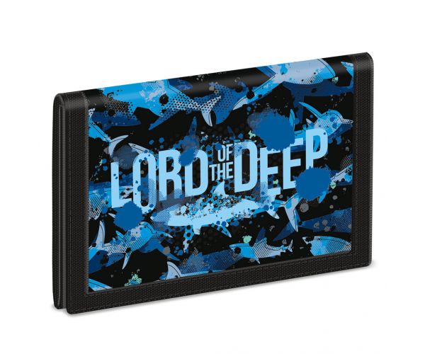 Ars Una: Lord of the Deep portofel cu rechini 9x12,5x2cm