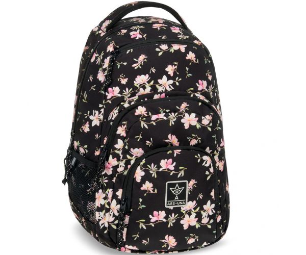 Ars Una: Magnolia rucsac școlar AU-2 32x46x22 cm