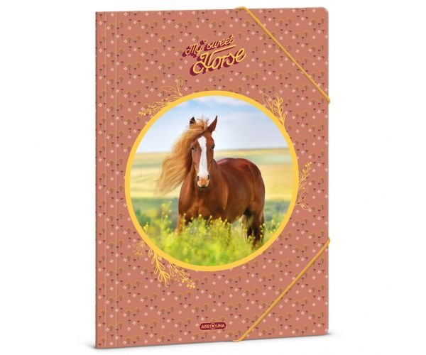 Ars Una: My Sweet Horse mapă elastică pentru cai A/4