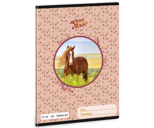 Ars Una: My sweet Horse caiet liniat A/5