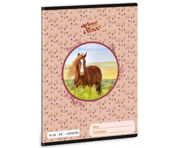 Ars Una: My sweet Horse caiet liniat pentru clasa 1 A/5