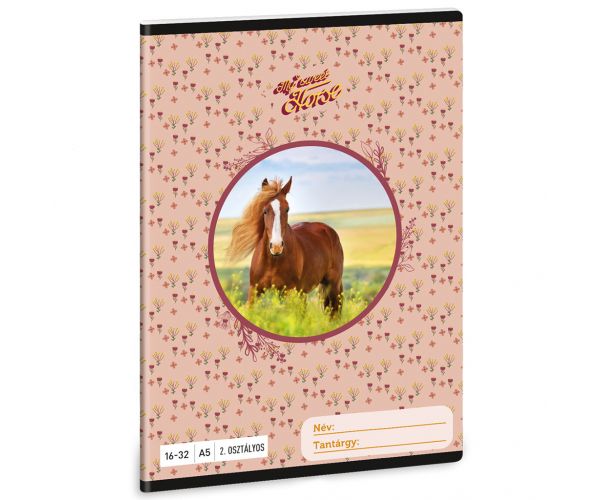 Ars Una: My sweet Horse caiet liniat pentru clasa a 2-a A/5
