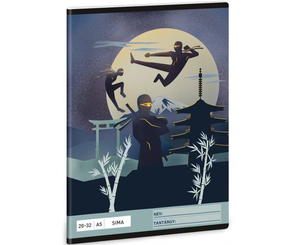 Ars Una: Ninjas in the dark sima füzet A/5 20-32