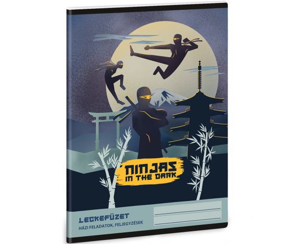 Ars Una: Ninjas in the dark caiet de lecții, 38 de file, format A/5