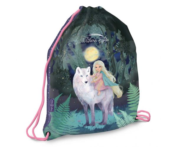 Ars Una: Northern Lights sac de sport, sac pentru sală 32x42 cm