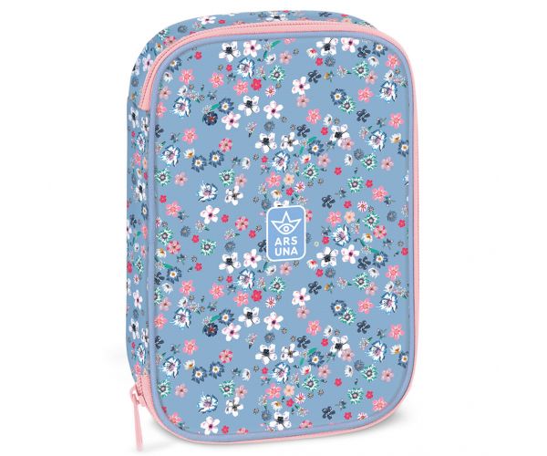 Ars Una: Pearl Blossom penar cu mai multe compartimente, cu flori, 15,5x22,5x4,5cm
