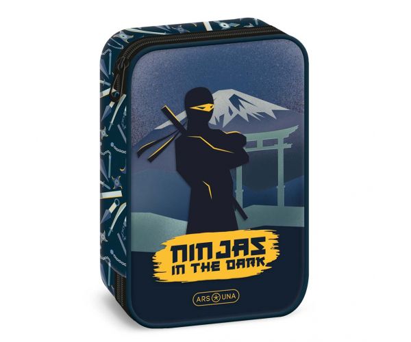 Ars Una: Penar cu mai multe compartimente Ninjas in the Dark 15,5x22,5x4,5cm