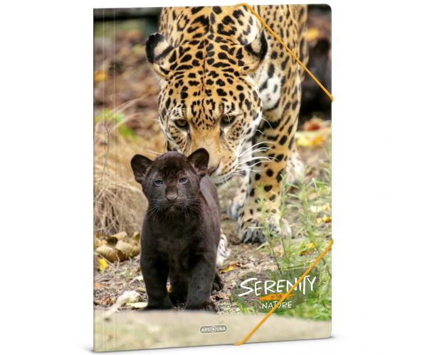 Ars Una: Serenity – Dosar A4 cu elastic cu motiv Jaguar
