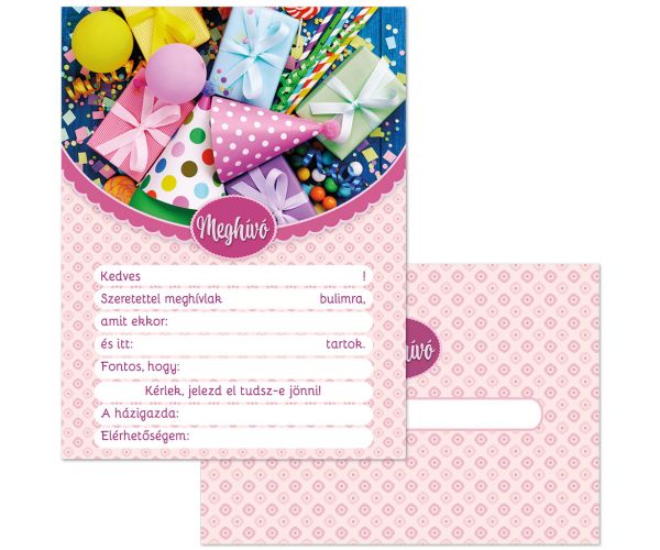 Ars Una: Set de 10 invitații cu plic